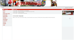 Desktop Screenshot of ff-ritzing.at